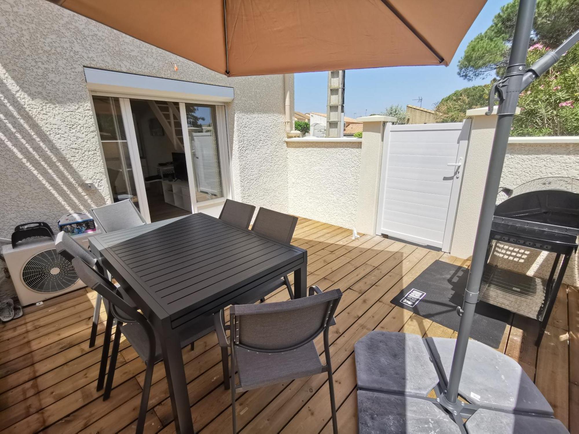 Maison Renovee A Marseillan Plage Exterior foto